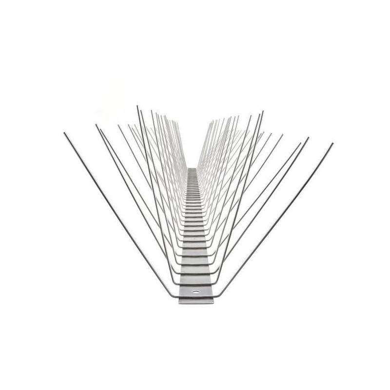 4 reihige Taubenabwehr-Spikes 1 m lang aus Edelstahl 4 reihige Taubenabwehr-Spikes 1 m lang aus Edelstahl